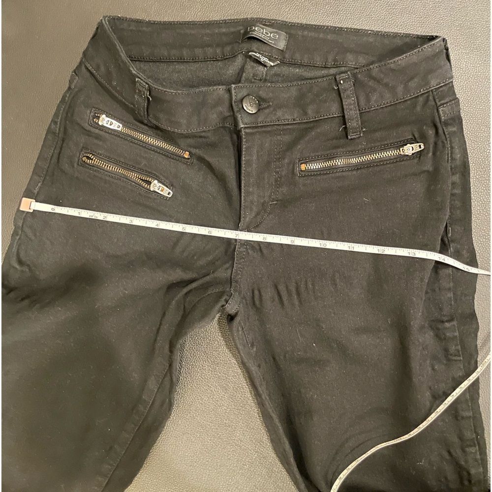 BEBE Low Rise Skinny Jeans - Picture 5 of 11